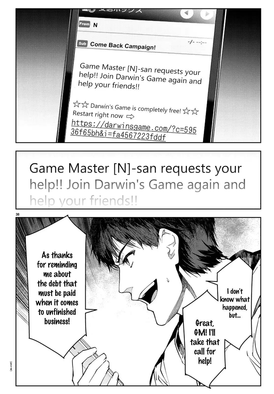 Darwin's Game Chapter 76 38